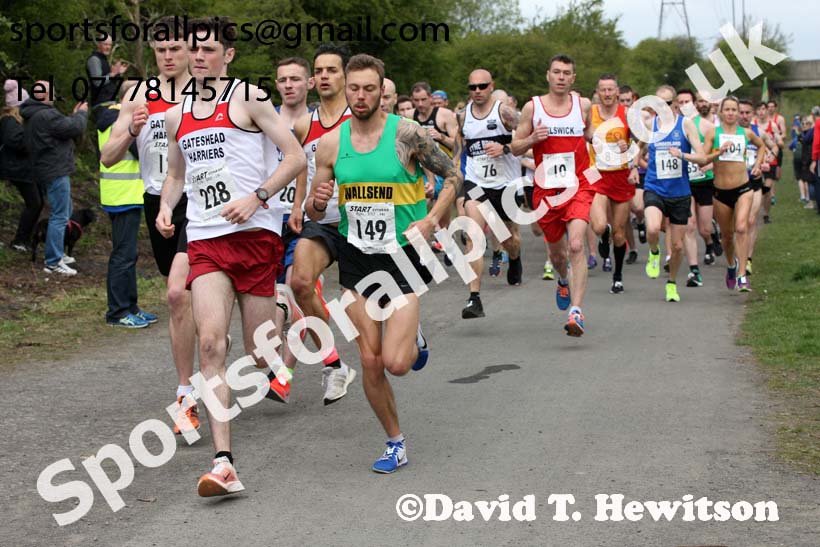 Terry O'Gara Memorial 5k Road Race, Wallsend. Photo:  David T. Hewitson/Sports for All Pics